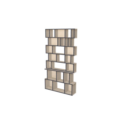 Custom bookcase  (H209cm - W110 cm)