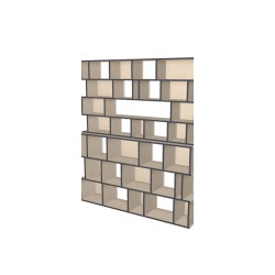Meuble Bibliothèque sur-mesure (H218cm - L188 cm)