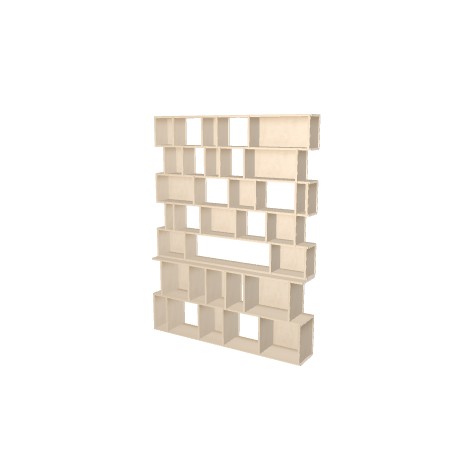 Custom bookcase  (H209cm - W160 cm)