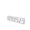Custom bookcase  (H73cm - W300 cm)