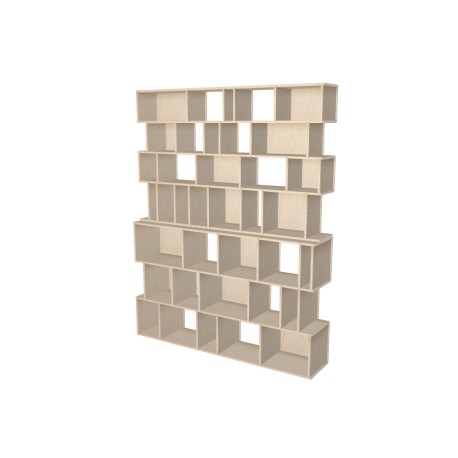 Custom bookcase  (H227cm - W180 cm)