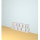 Custom bookcase  (H73cm - W200 cm)