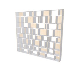 Custom bookcase  (H243cm - W275 cm)