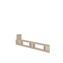 Custom bookcase  (H218cm - W252 cm)