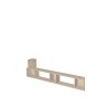 Custom bookcase  (H218cm - W252 cm)