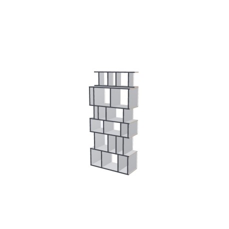Boekenkast op maat  (H191cm - B90 cm)