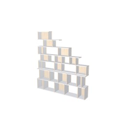 Custom bookcase  (H203cm - W185 cm)