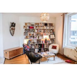 Custom bookcase  (H212cm - W230 cm)