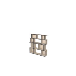 Custom bookcase  (H129cm - W119 cm)