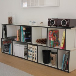 Custom bookcase  (H73cm - W150 cm)