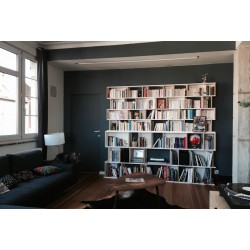 Custom bookcase  (H218cm - W233 cm)