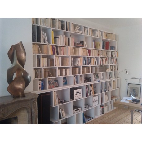 Custom bookcase  (H281cm - W272 cm)