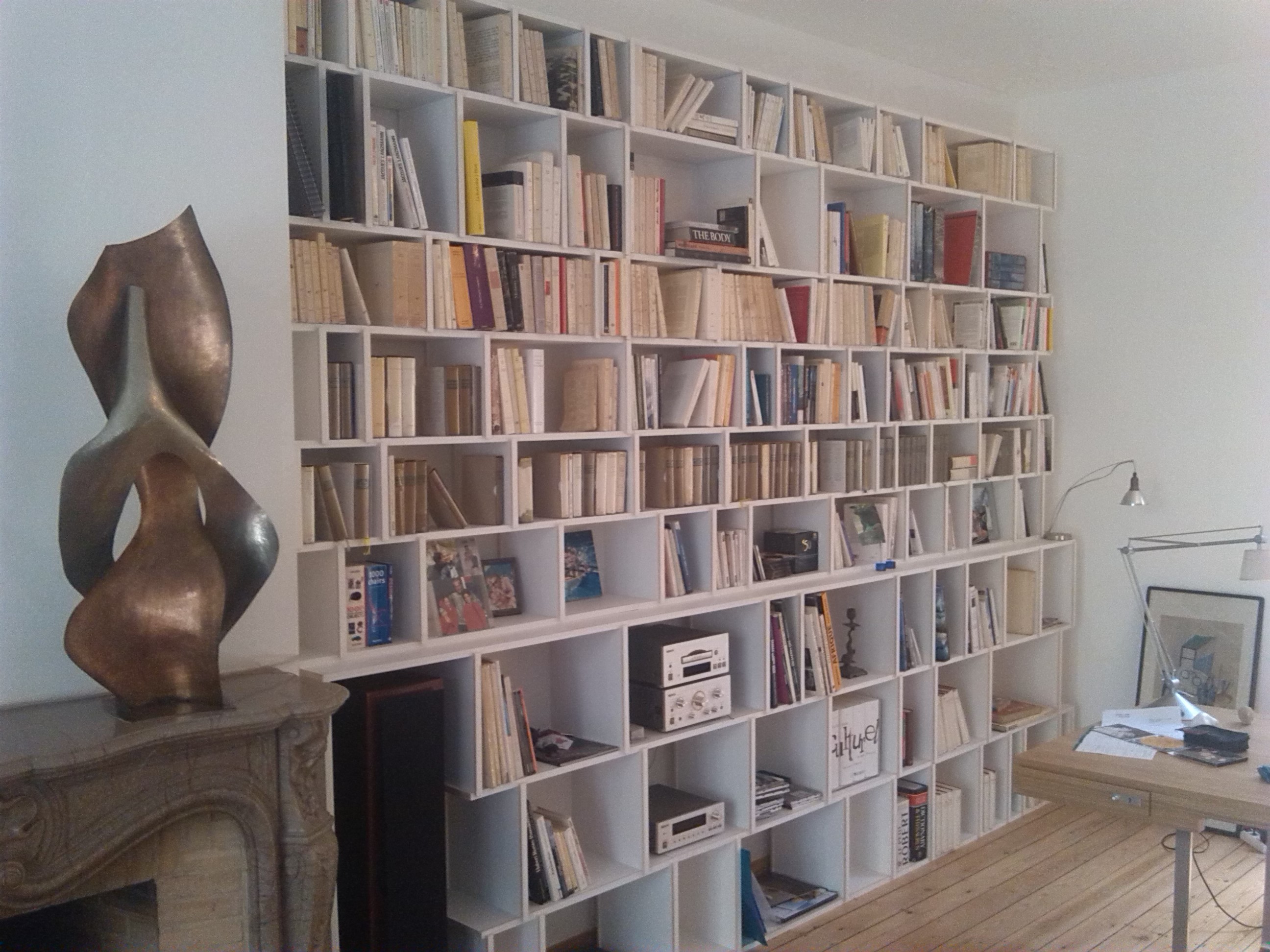 Custom bookcase (H281cm W272 cm) The Perfect Bookshelf