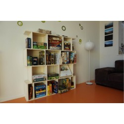 Custom bookcase (H145cm - W150 cm)