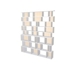 Custom bookcase  (H239cm - W200 cm)