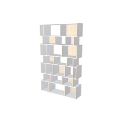 Custom bookcase  (H227cm - W136 cm)