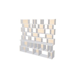 Custom bookcase  (H203cm - W220 cm)