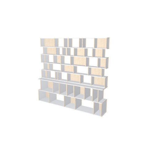 Custom bookcase  (H203cm - W220 cm)