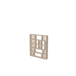 Custom bookcase  (H126cm - W105 cm)