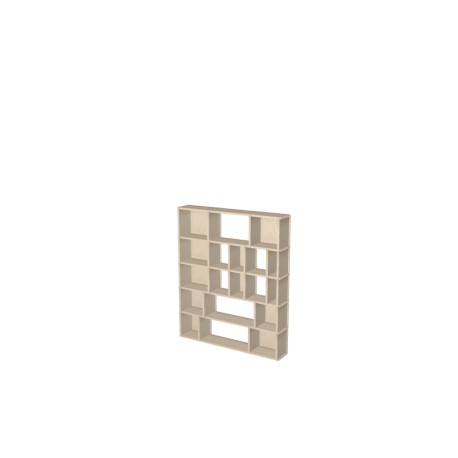 Custom bookcase  (H126cm - W105 cm)