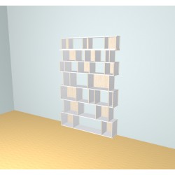 Custom bookcase  (H225cm - W151 cm)