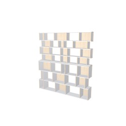 Custom bookcase  (H212cm - W202 cm)