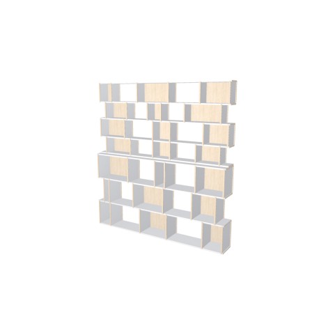 Meuble Bibliothèque sur-mesure (H212cm - L202 cm)