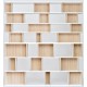 Custom bookcase  (H212cm - W202 cm)