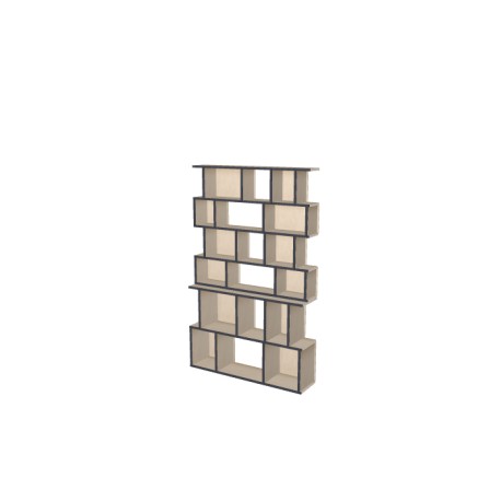 Custom bookcase  (H176cm - W110 cm)