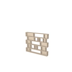 Meuble Bibliothèque sur-mesure (H124cm - L148 cm)