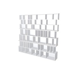Custom bookcase  (H229cm - W243 cm)