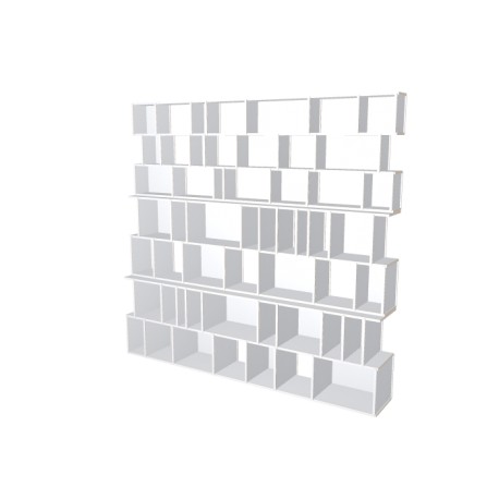 Custom bookcase  (H229cm - W243 cm)