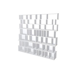 Custom bookcase  (H229cm - W243 cm)
