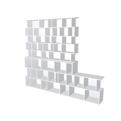 Custom bookcase  (H242cm - W285 cm)