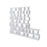 Custom bookcase  (H242cm - W285 cm)