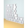 Custom bookcase  (H245cm - W285 cm)