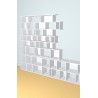 Custom bookcase  (H242cm - W285 cm)