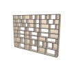 Custom bookcase  (H216cm - W300 cm)