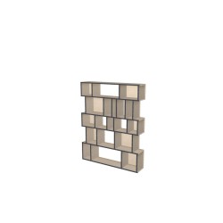 Meuble Bibliothèque sur-mesure (H163cm - L130 cm)