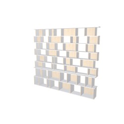 Meuble Bibliothèque sur-mesure (H227cm - L260 cm)