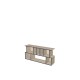 Custom bookcase  (H75cm - W157 cm)