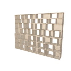Meuble Bibliothèque sur-mesure (H236cm - L320 cm)