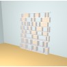 Custom bookcase  (H230cm - W201 cm)