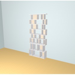 Custom bookcase  (H230cm - W101 cm)