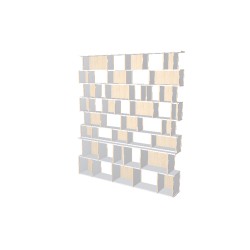 Custom bookcase  (H230cm - W200 cm)