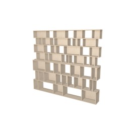 Meuble Bibliothèque sur-mesure (H212cm - L240 cm)