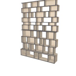 Meuble Bibliothèque sur-mesure (H291cm - L209 cm)