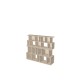 Custom bookcase  (H129cm - W145 cm)