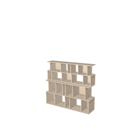 Meuble Bibliothèque sur-mesure (H129cm - L145 cm)
