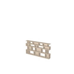 Meuble Bibliothèque sur-mesure (H79cm - L151 cm)